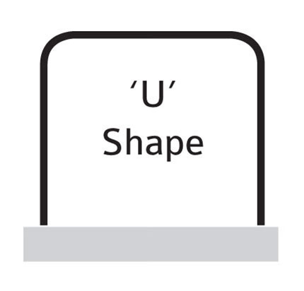 'U' Shape